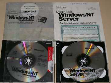 Фотоий: надувательство средство программирования MICROSOFT - WINDOWS NT WORKSTATION + SERVER + LICENCE (ORIGINA