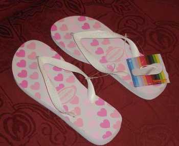 Фотоий: надувательство ботинки женщины - HAVAIANAS
