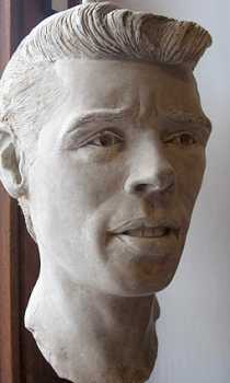 Фотоий: надувательство скульптуры смолаа - PORTRAIT DE JACQUES BREL