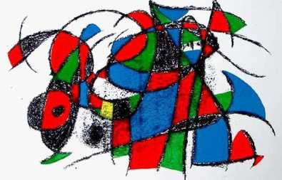 Фотоий: надувательство картины и чертежи JOAN MIRO