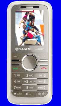 Фотоий: надувательство телефоны клетки SAGEM - MY332V