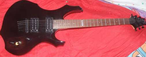 Фотоий: надувательство гитары и другие аппаратуры шнура LTD ESP - LTD ESP F50 BLACK