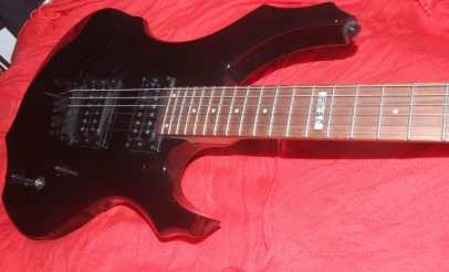 Фотоий: надувательство гитары и другие аппаратуры шнура LTD ESP - LTD ESP F50 BLACK