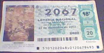 Фотоий: надувательство билеты согласия DECIMO DE LOTERIA CON ERROR - BILLETES Y BONOS