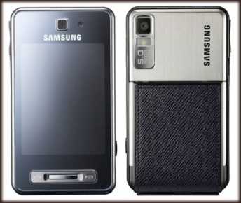 Фотоий: надувательство телефоны клетки SAMSUNG - F480V PLAYER STYLE BLACK