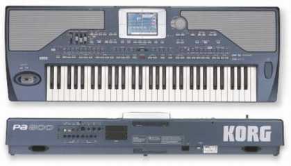 Фотоий: надувательство рояли и synthetizers KORG - KORG PA 800