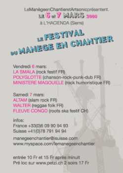 Фотоий: предлагает фиеста FESTIVAL DU MANEGE EN CHANTIER - HACIENDA