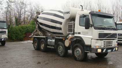 Фотоий: надувательство тележки и общие назначения VOLVO - VOLVO FM 12 420 8X4