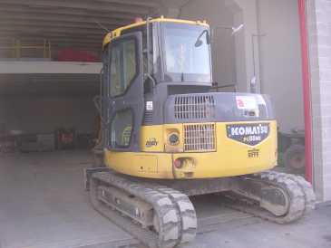 Фотоий: надувательство тележки и общие назначения KOMATSU - PC88MR-6