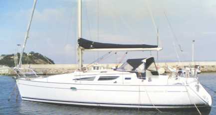 Фотоий: надувательство шлюпки JEANNEAU - SUN ODYSSEY 35