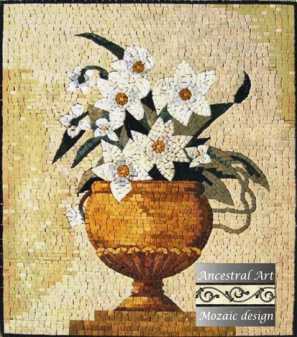 Фотоий: надувательство украшение ANCESTRAL ART - MOSAIQUE EN MARBRE