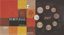 Фотоий: надувательство монетки BU KMS PORTUGAL 2007 COFFRET