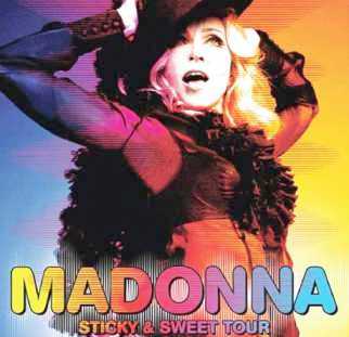 Фотоий: надувательство билеты согласия MADONNA STICKY & SWEET TOUR 2009 - LONDRA