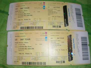 Фотоий: надувательство билеты согласия U2 - 360° TOUR 2009 - MILANO