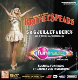 Фотоий: надувательство билеты согласия CIRCUS TOUR STARRING BRITNEY SPEARS : 4 JUILLET - PALAIS OMNISPORT DE BERCY A PARIS