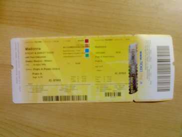 Фотоий: надувательство билеты согласия CONCERTO MADONNA 14 LUGLIO - MILANO