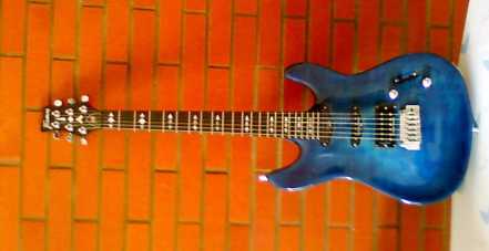 Фотоий: надувательство гитары и другие аппаратуры шнура FRAMUS - FRAMUS DIABLO CUSTOM