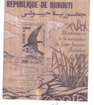 Фотоий: надувательство штемпеля/почтовые карточки BICENTENAIRE DE LA NAISSANCE DE JJ AUDUBON