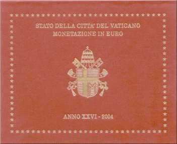 Фотоий: надувательство монетки EURO VATICANO 2004