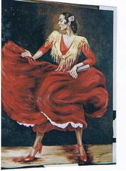 Фотоий: надувательство картины и чертежи DANZA AL OLEO
