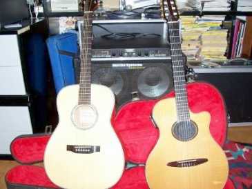 Фотоий: надувательство гитары и другие аппаратуры шнура YAMAHA TAKAMINE - YAMAHA APX 9 NA / TAKAMINE G SERIES