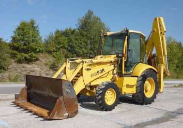 Фотоий: надувательство аграрные корабли KOMATSU - KOMATSU WB93