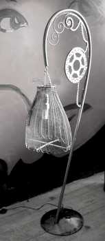 Фотоий: надувательство светильники LAMPE EN CAGE