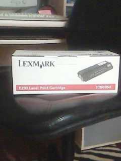 Фотоий: надувательство потребляемо LEXMARK - E210