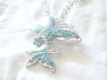 Фотоий: надувательство Jewels женщины - FANTAISIE - PAPILLON CHAINE ARGENTEE
