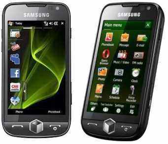 Фотоий: надувательство телефоны клетки SAMSUNG - I8000 OMNIA 2