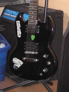 Фотоий: надувательство гитары и другие аппаратуры шнура EPIPHONE - SG SPECIAL II