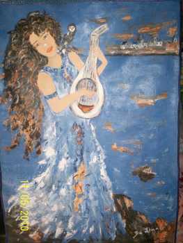 Фотоий: надувательство картины и чертежи LA MUSICIENNE DES OCEANS.
