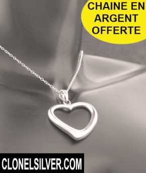 Фотоий: надувательство Jewels женщины - PENDENTIF FANTAISIE COEUR ARGENT 25,00EUR - PENDENTIF COEUR ARGENT 925