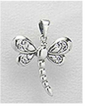 Фотоий: надувательство Jewels женщины - PENDENTIF LIBELLULE ARGENT 22,00EUR - PENDENTIF  ARGENT 925 CHAINE OFFERTE