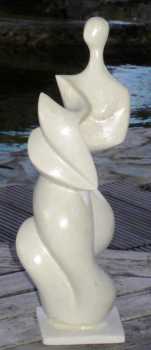 Фотоий: надувательство скульптуры мрамор - SCULPTURE DARIUS (FEMME POISSON ( MAQUETTE )