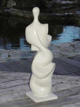 Фотоий: надувательство скульптуры мрамор - SCULPTURE DARIUS (FEMME POISSON ( MAQUETTE )