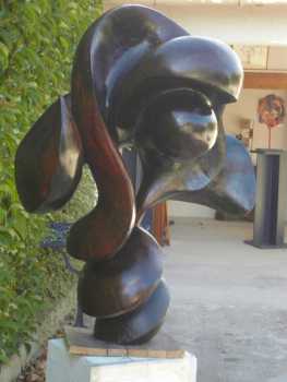 Фотоий: надувательство скульптуры древесина - SCULPTURE DARIUS (ECLOSION D'UNE GOUITTE D'EAU )