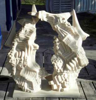 Фотоий: надувательство скульптуры мрамор - SCULPTURE DARIUS ( LES FAUX JUMEAUX )