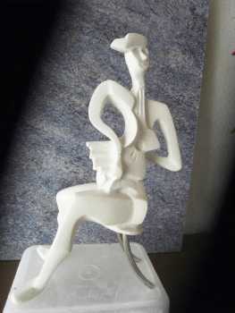 Фотоий: надувательство скульптуры мрамор - SCULPTURE DARIUS ( DEUX MUSICIENS EN UN )