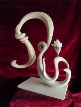 Фотоий: надувательство скульптуры мрамор - SCULPTURE DARIUS ( BAVARDAGE (R )