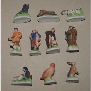 Фотоий: надувательство обширные фасоли, kinders, сосенки и держатели клю&# FEVE DE CHASSEURS