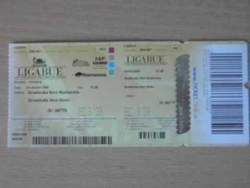 Фотоий: надувательство билеты согласия LIGABUE - PALAMAGGIO CASERTA