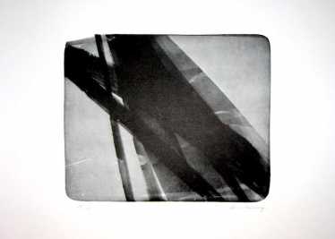 Фотоий: надувательство картины и чертежи HANS HARTUNG - LITHOGRAPHIE ORIGINALE - L-22A