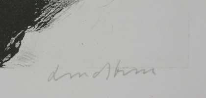 Фотоий: надувательство картины и чертежи BENGT LINDSTROM - LITHOGRAPHIE ORIGINALE SIGNEE