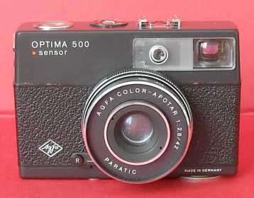 Фотоий: надувательство камеры AGFA - OPTIMA 500 SENSOR - (ANNO 1969)