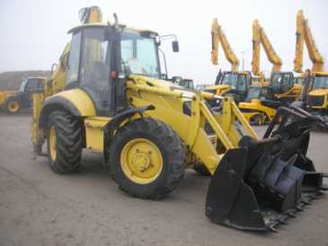 Фотоий: надувательство автомобили KOMATSU WB 97 S-2