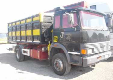 Фотоий: надувательство тележки и общие назначения IVECO - 145.17 RIB.+GRU /  TRASP.CARCASSE