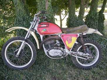 Фотоий: надувательство мотовелосипеды 125 cc - KTM - 125 GS