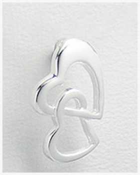 Фотоий: надувательство Jewels женщины - PENDENTIF COEUR ENTRALACES ARGENT 24,00EUR - COEUR ENTRALACE EN ARGENT PENDENTIF