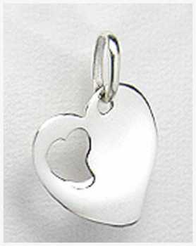 Фотоий: надувательство Jewels женщины - PENDENTIF COEUR ARGENT FANTAISIE 25,00EUR - PENDENTIF GRAND COEUR CHAINE ARGENT OFFERTE